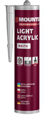 MOUNTER Lightweight acrylic putty