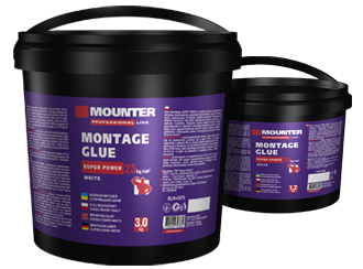 Montage glue superstrong 1,2kg 3kg MOUNTER