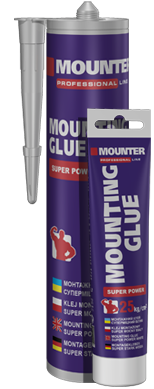 Montage glue superstrong 100ml 280ml MOUNTER
