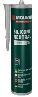 Neutral silicone sealant white