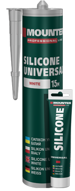 Universal silicone sealant white